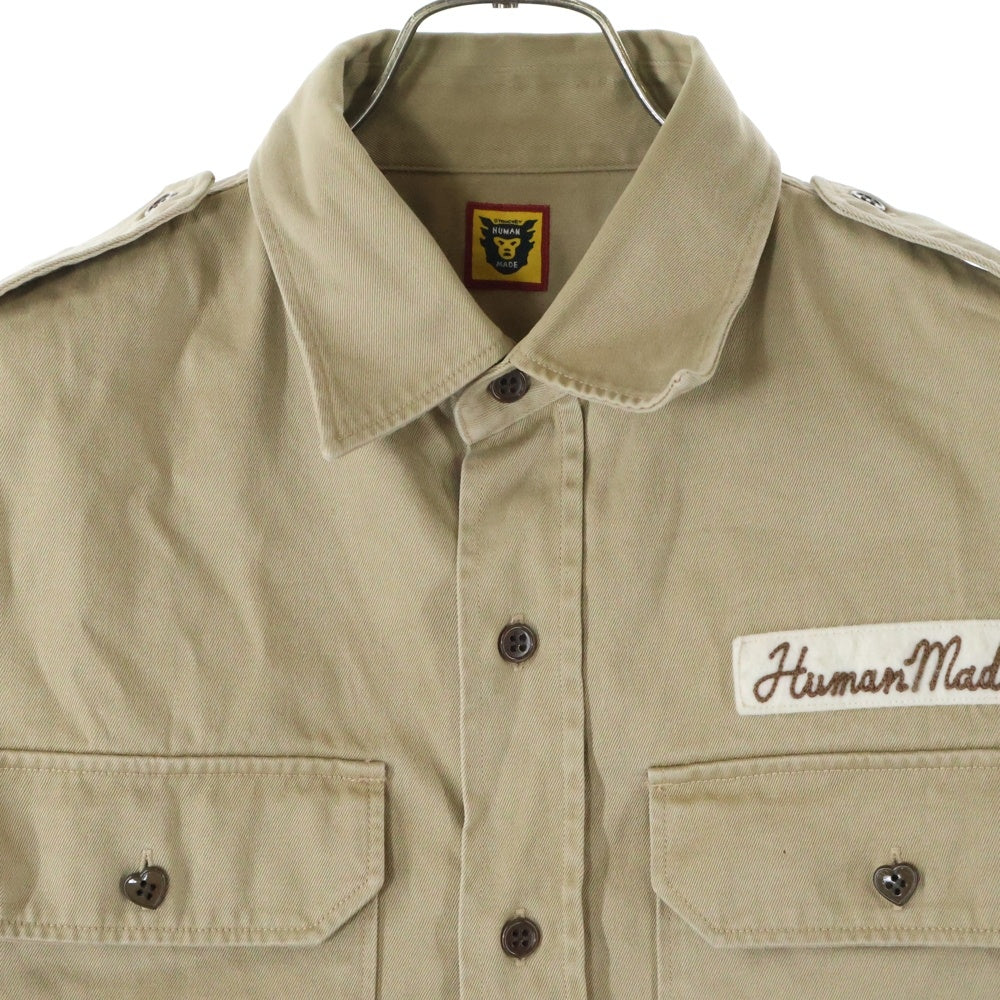 Human Made 長袖シャツ ベージュ HUMAN MADE Check Shirt | Beige | SVD USA