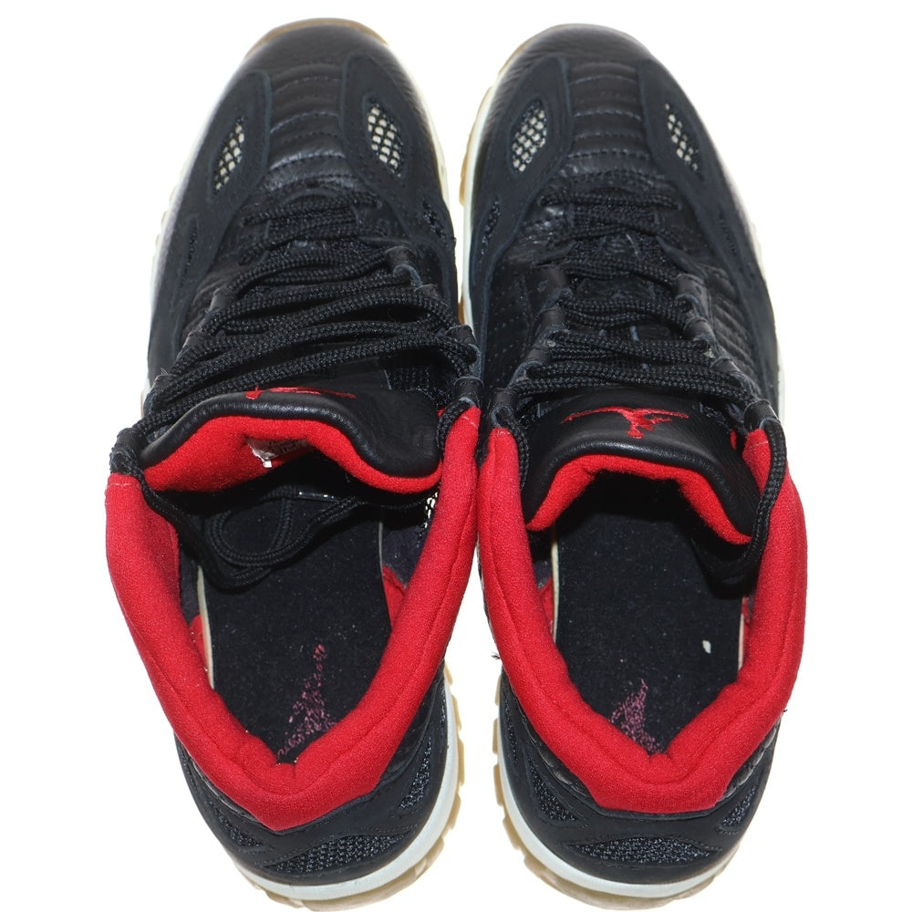 NIKE(ナイキ) 【観賞用1996年製】AIR JORDAN 11 LOW RETRO IE OG BRED エアジョーダン11 レトロ IE OG ブレッド ローカットスニーカー US9.5/27.5cm 130270-001