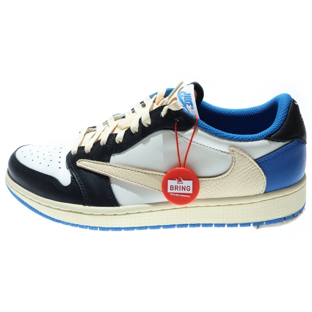 NIKE(ナイキ) ×TRAVIS SCOTT FRAGMENT DESIGN AIR JORDAN 1 LOW OG SP DM7866-140 トラヴィススコット フラグメント エアジョーダン1 ローカットスニーカー US9.5/27.5cm