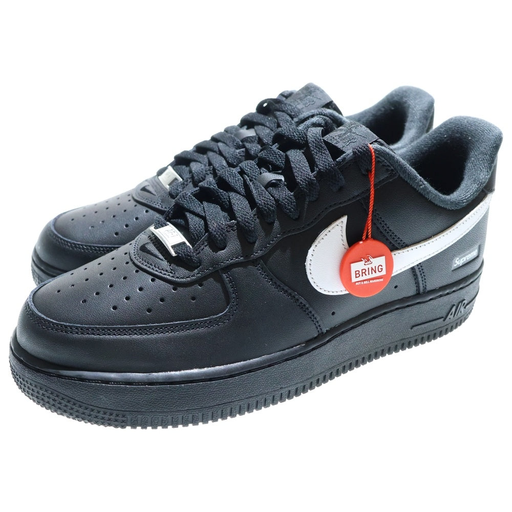 NIKE(ナイキ) ×SUPREME AIR FORCE 1 LOW CU9225-002 シュプリーム エアフォース1 ローカットスニーカー ブラック/ホワイト US8.5/26.5cm