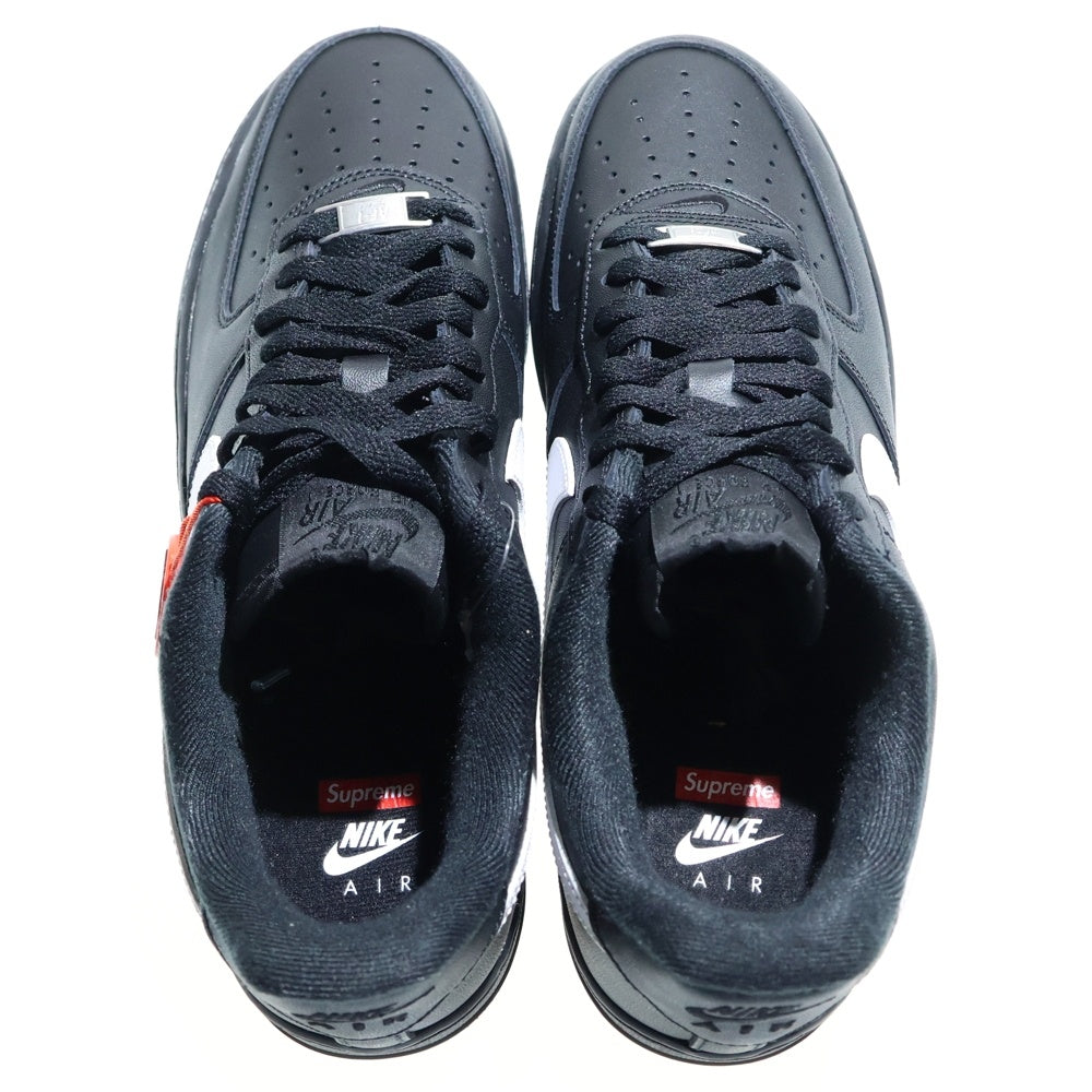 NIKE(ナイキ) ×SUPREME AIR FORCE 1 LOW CU9225-002 シュプリーム エアフォース1 ローカットスニーカー ブラック/ホワイト US8.5/26.5cm