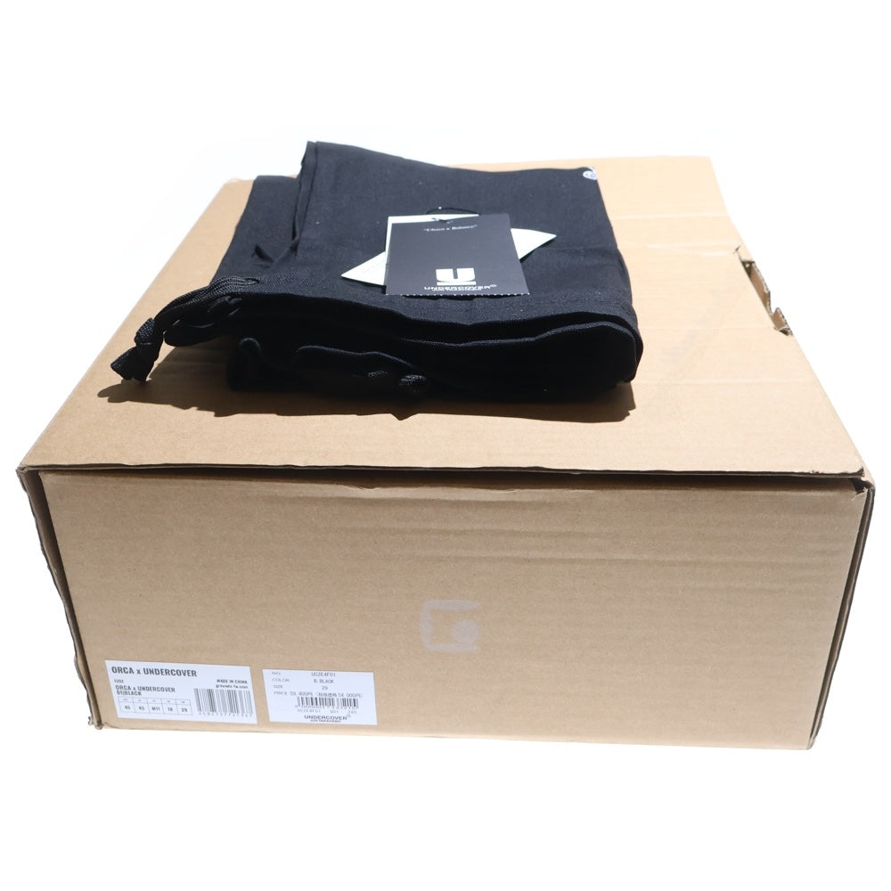 UNDERCOVER(アンダーカバー) ×grounds ORCA ジップアップハイカットブーツ ブラック UC2E8F01 US11/29.0cm