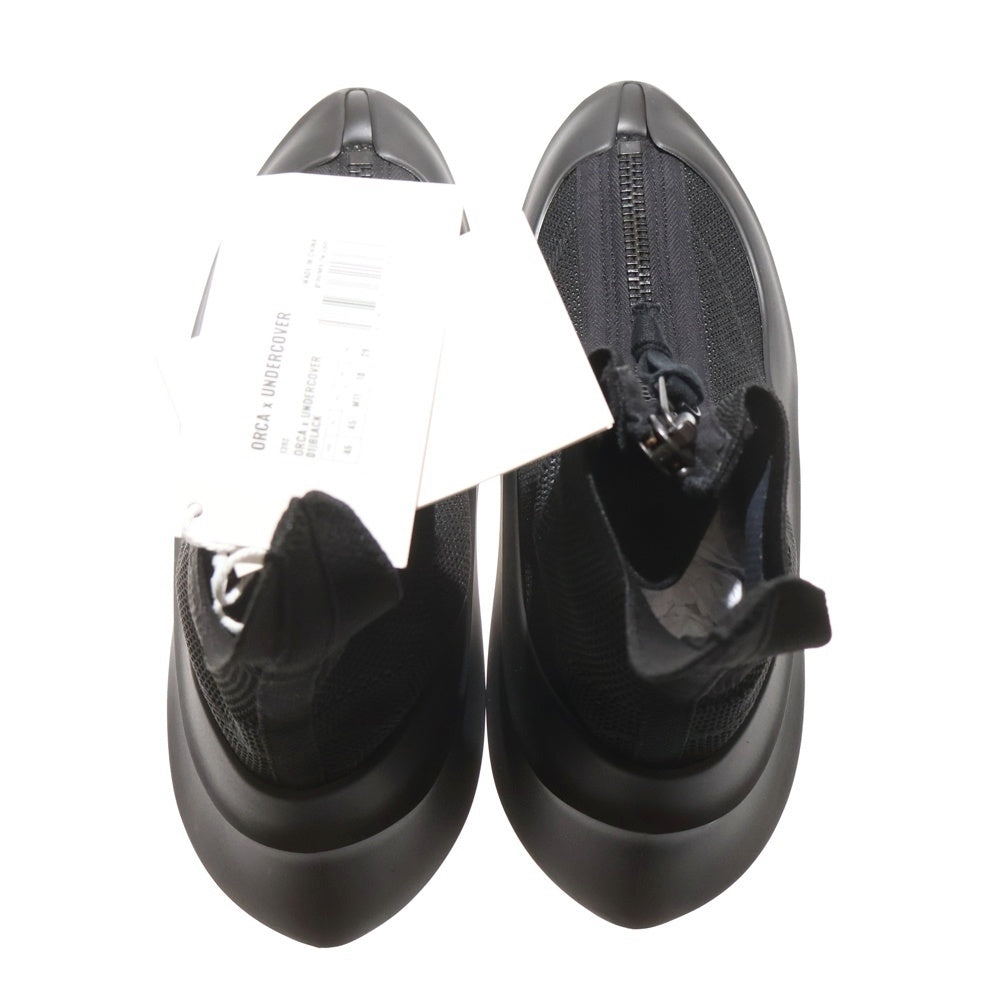 UNDERCOVER(アンダーカバー) ×grounds ORCA ジップアップハイカットブーツ ブラック UC2E8F01 US11/29.0cm