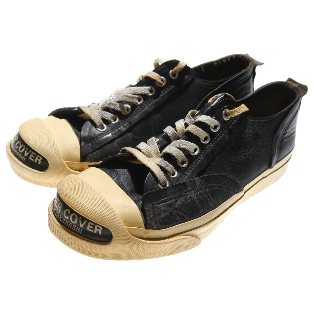 UNDAKOVRIST(アンダーカバーリスト) 初期 archive ジャックパーセル型 レザースニーカー ブラック