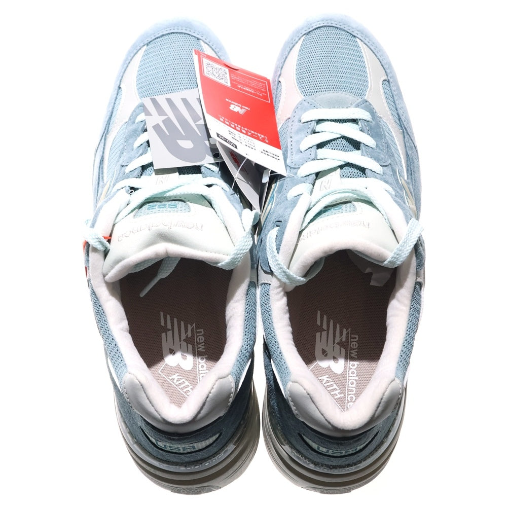 新品未使用 レア ニューバランス Kith U992KT 992 27㎝ US9 New Balance(ニューバランス) ×KITH 992 Aegean Blue U992KT キス