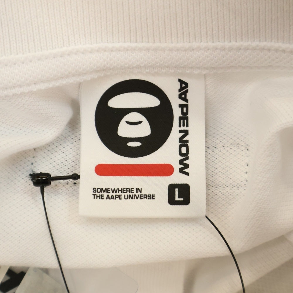 A BATHING APE(アベイシングエイプ) M1609XX 半袖Tシャツ カットソー コットン ホワイト