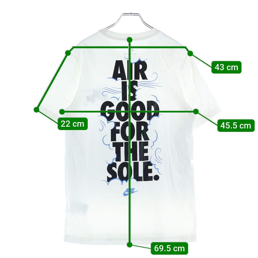 NIKE(ナイキ) NIKE AIR ロゴ 半袖Tシャツ カットソー コットン ホワイト