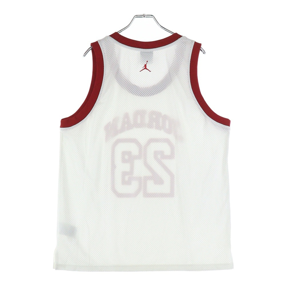 NIKE(ナイキ) WMENS JORDAN BRAND HJ0045-100 ウィメンズ バスケットボール ゲームシャツ メッシュ ホワイト/レッド