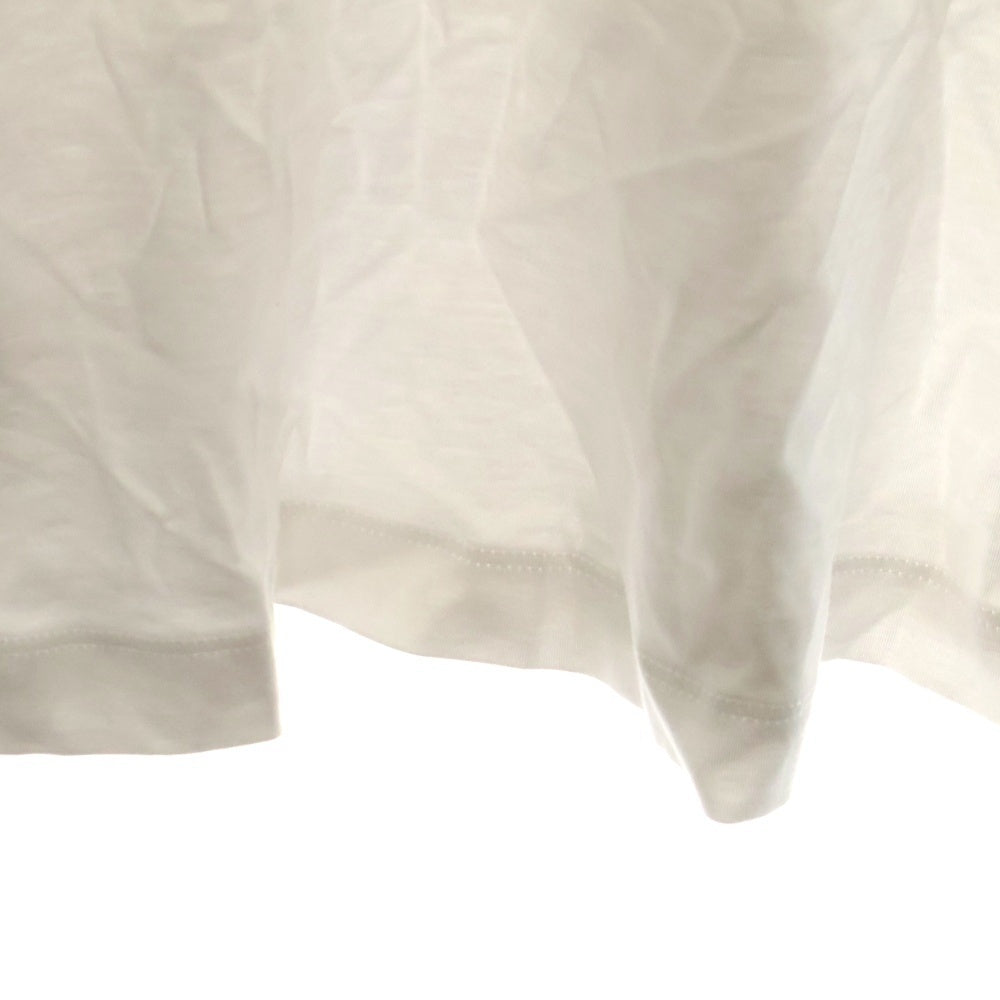 BOSS(ボス) 10245501 ロゴプリント 半袖ポロシャツ コットン ホワイト