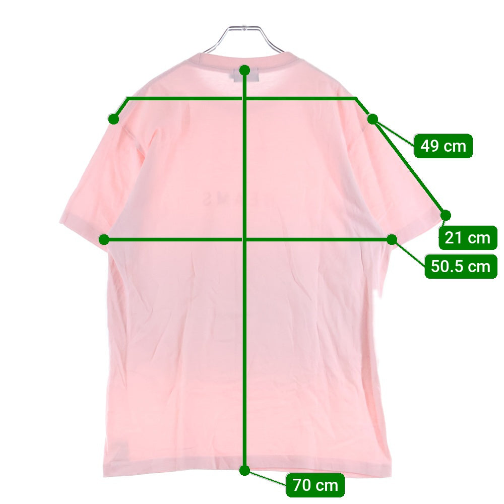 BEAMS(ビームス) 11-08-1326-591 ロゴプリント 半袖シャツ カットソー コットン ピンク