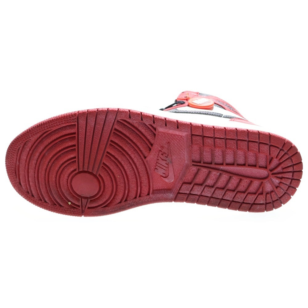 NIKE(ナイキ) AIR JORDAN 1 LOST&FOUND DZ5485-612 エアジョーダン1 ロスト&ファウンド シカゴ ハイカットスニーカー US10.5/28.5cm ホワイト/レッド