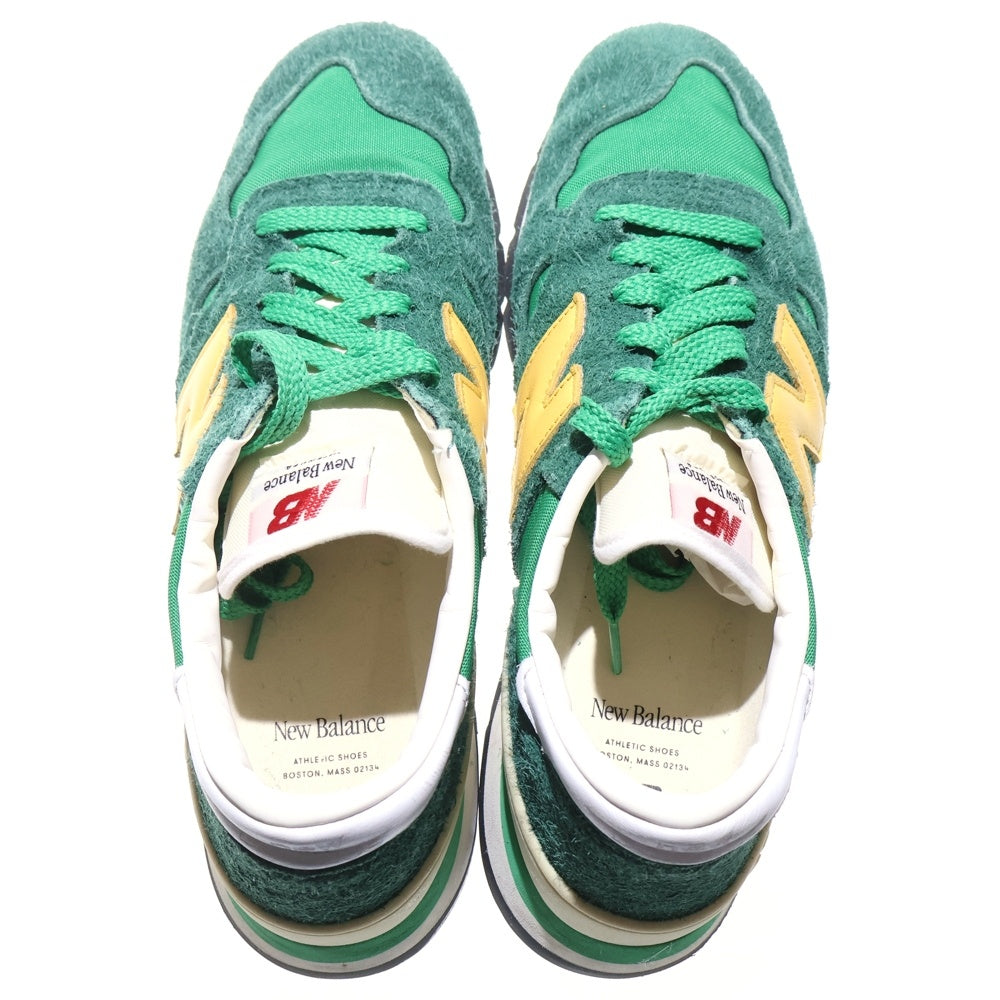 New Balance(ニューバランス) 990V1 M990GG1 ローカットスニーカー US9/27.0cm グリーン