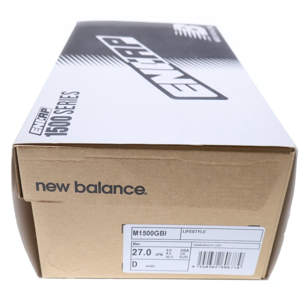 New Balance(ニューバランス) 1500 Brown M1500GBI ローカットスニーカー US9/27.0cm ブラウン