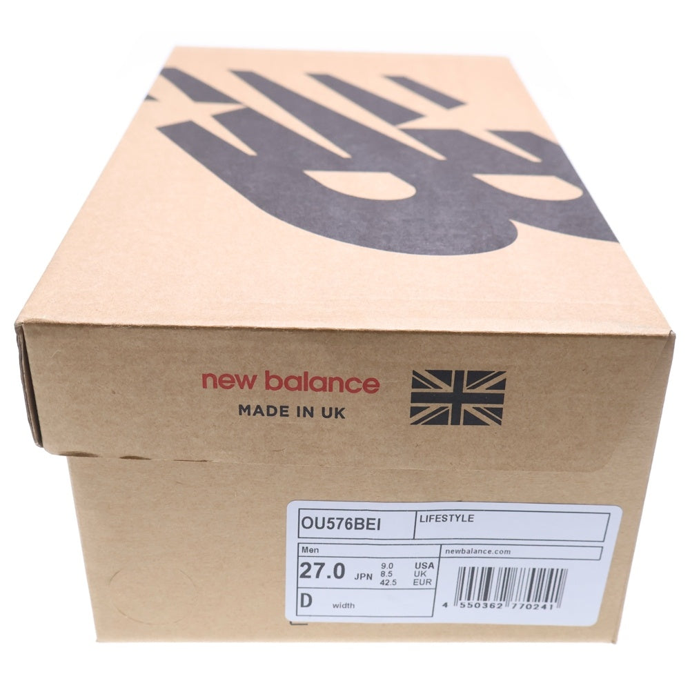 New Balance(ニューバランス) 576 Beige OU576BEI ローカットスニーカー US9/27.0cm ベージュ