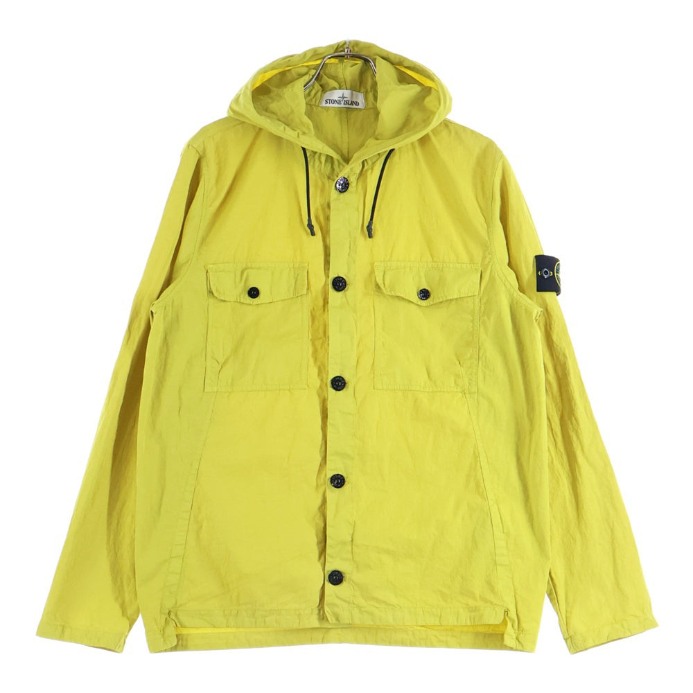 STONE ISLAND(ストーンアイランド) MOUNTAIN HOODIE 701510608 マウンテン ナイロンパーカー イエロー