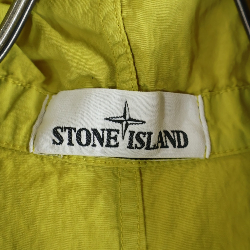 STONE ISLAND(ストーンアイランド) MOUNTAIN HOODIE 701510608 マウンテン ナイロンパーカー イエロー