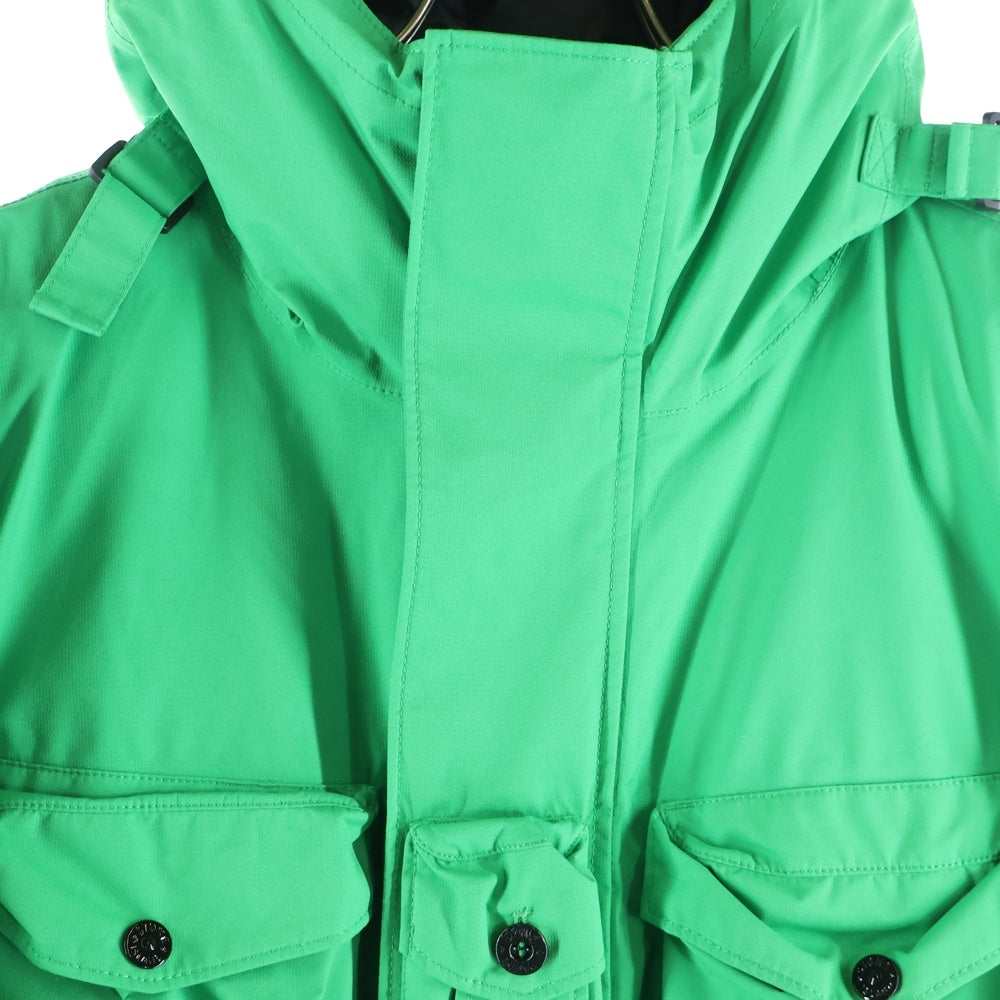 STONE ISLAND(ストーンアイランド) RIOSTOP GORE-TEX 751540330 リオストップ ゴアテックス ロゴワッペン ダウンジャケット グリーン
