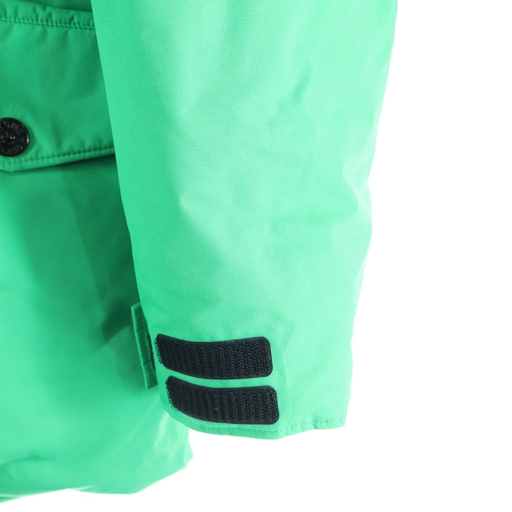 STONE ISLAND(ストーンアイランド) RIOSTOP GORE-TEX 751540330 リオストップ ゴアテックス ロゴワッペン ダウンジャケット グリーン