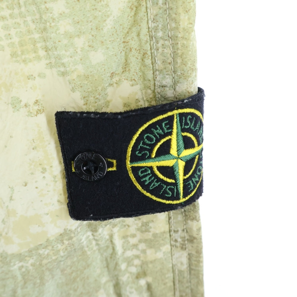 STONE ISLAND(ストーンアイランド) CAMOUFLAGE NYLON PANTS 8015662E1 カモフラージュナイロンパンツ グリーン