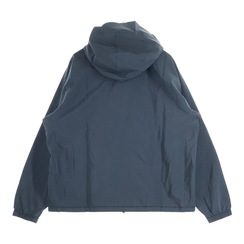 ALMOSTBLACK(オールモストブラック) WOVEN WATER-REPELLENT HOOD BLOUSON 25SSGAB-BL01 ウーブン ウォーターリペレント マウンテンパーカー ブラック
