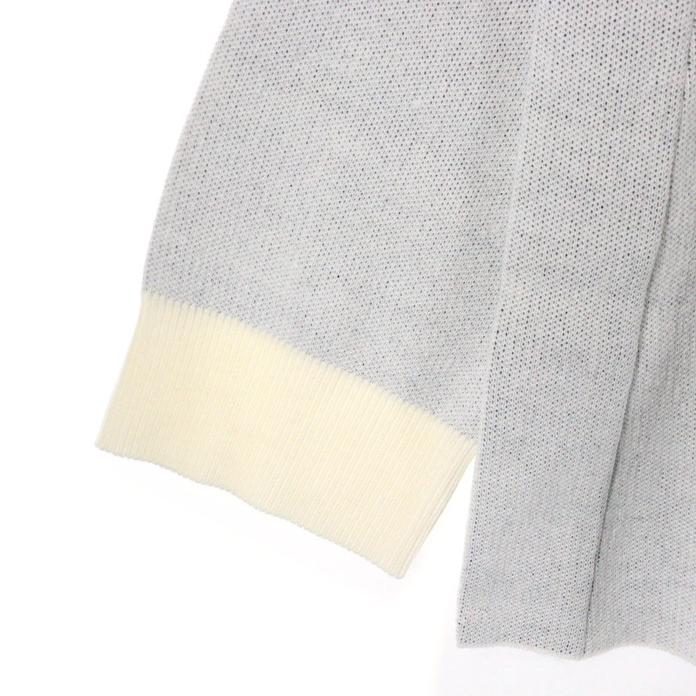 ALMOSTBLACK(オールモストブラック) 24AW-KT03 ニット ポリエステル ホワイト