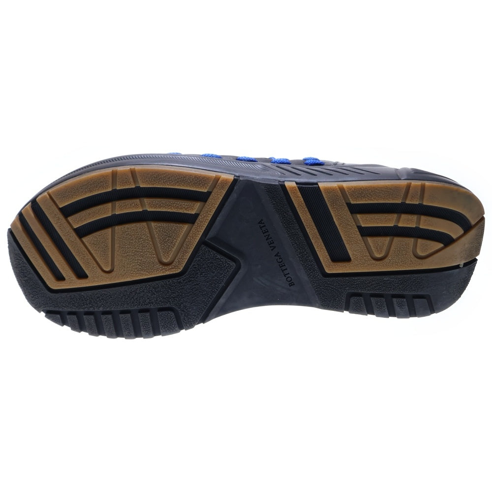 BOTTEGA VENETA(ボッテガヴェネタ) レーススピードスター 578305 レザー ローカットスニーカー 43 ブラック/ブルー