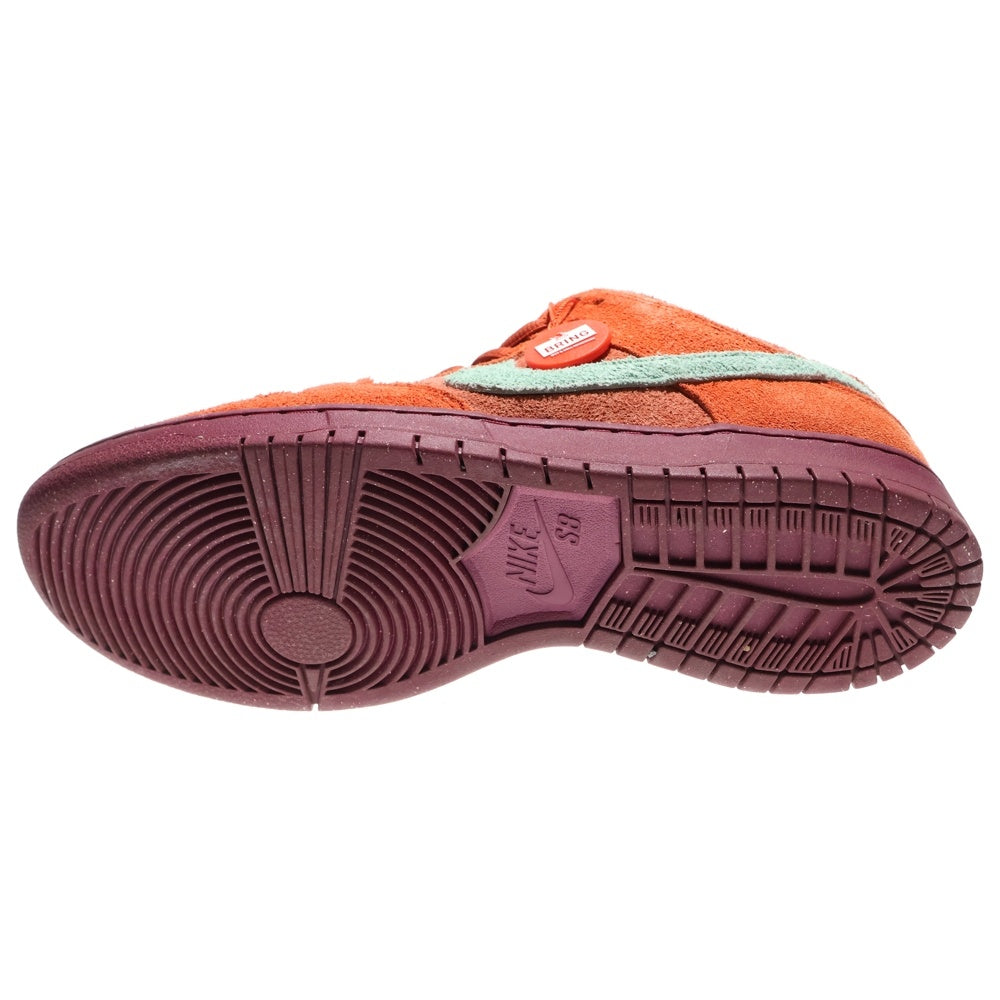 NIKE SB(ナイキエスビー) DUNK LOW PRO PRM MYSTIC RED AND ROSEWOOD DV5429-601 ダンク ロー プロ ミスティックレッド アンド ローズウッド ローカットスニーカー オレンジ US12/30.0cm
