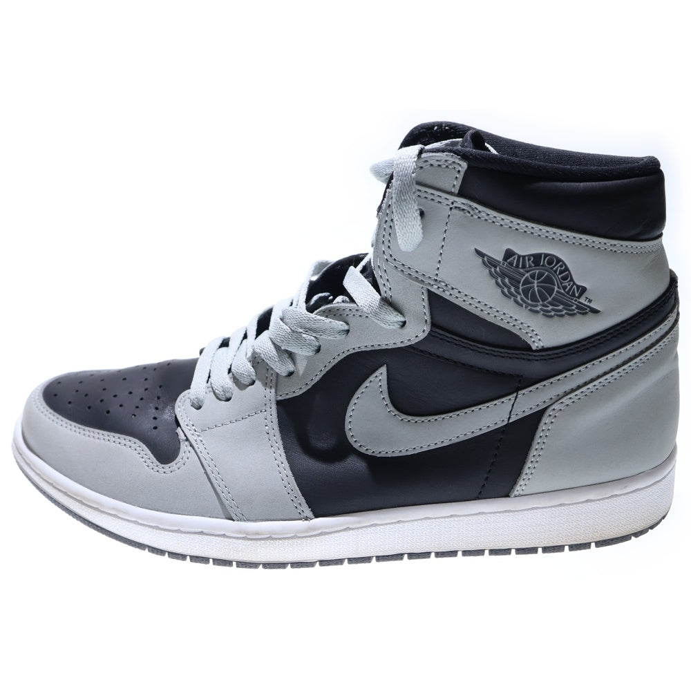 NIKE(ナイキ) AIR JORDAN 1 HIGH OG SHADOW 2.05 555088-035 エアジョーダン1 シャドー2.0 ハイカットスニーカー ブラック/グレー US12/30.0cm