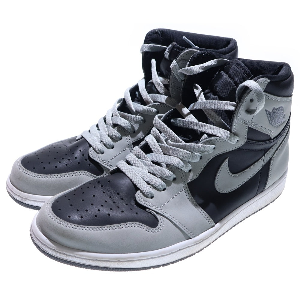 NIKE(ナイキ) AIR JORDAN 1 HIGH OG SHADOW 2.05 555088-035 エアジョーダン1 シャドー2.0 ハイカットスニーカー ブラック/グレー US12/30.0cm