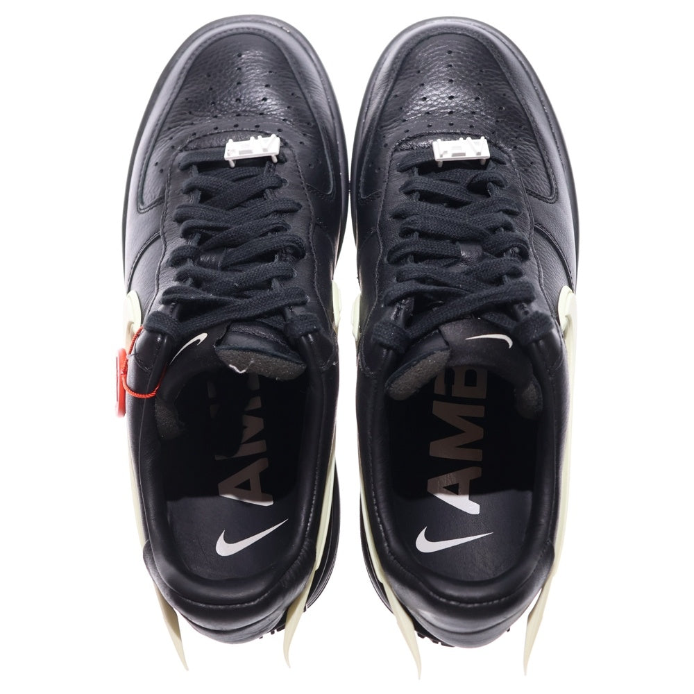 NIKE(ナイキ) ×AMBUSH AIR FORCE 1 DV3464-001 アンブッシュ エアフォース 1 ローカットスニーカー ブラック US8.5/26.5cm