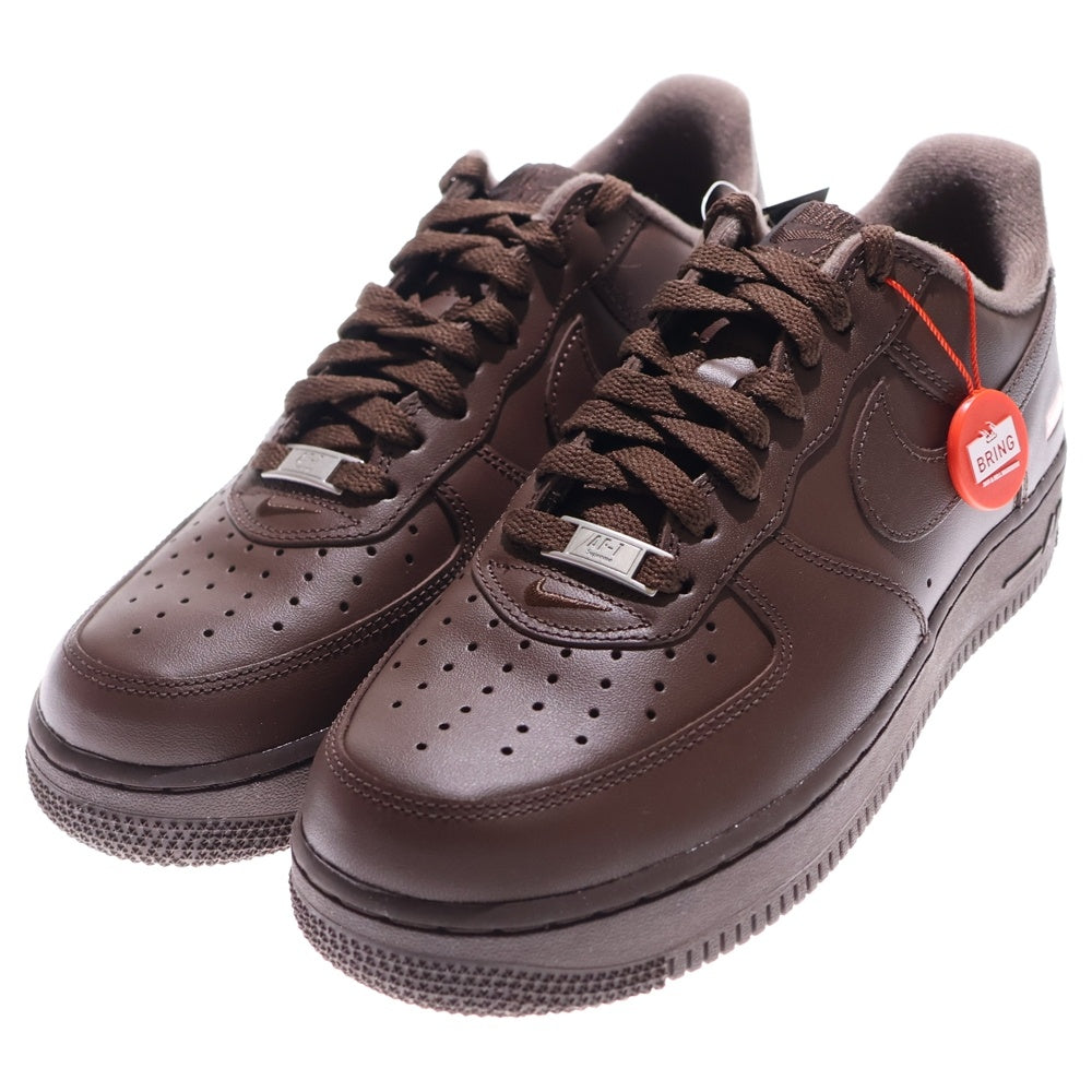 NIKE(ナイキ) ×SUPREME AIR FORCE 1 LOW BAROQUE BROWN CU9225-200 シュプリーム エアフォース1 ローカットスニーカー シューズ ブラウン US8/26.0cm