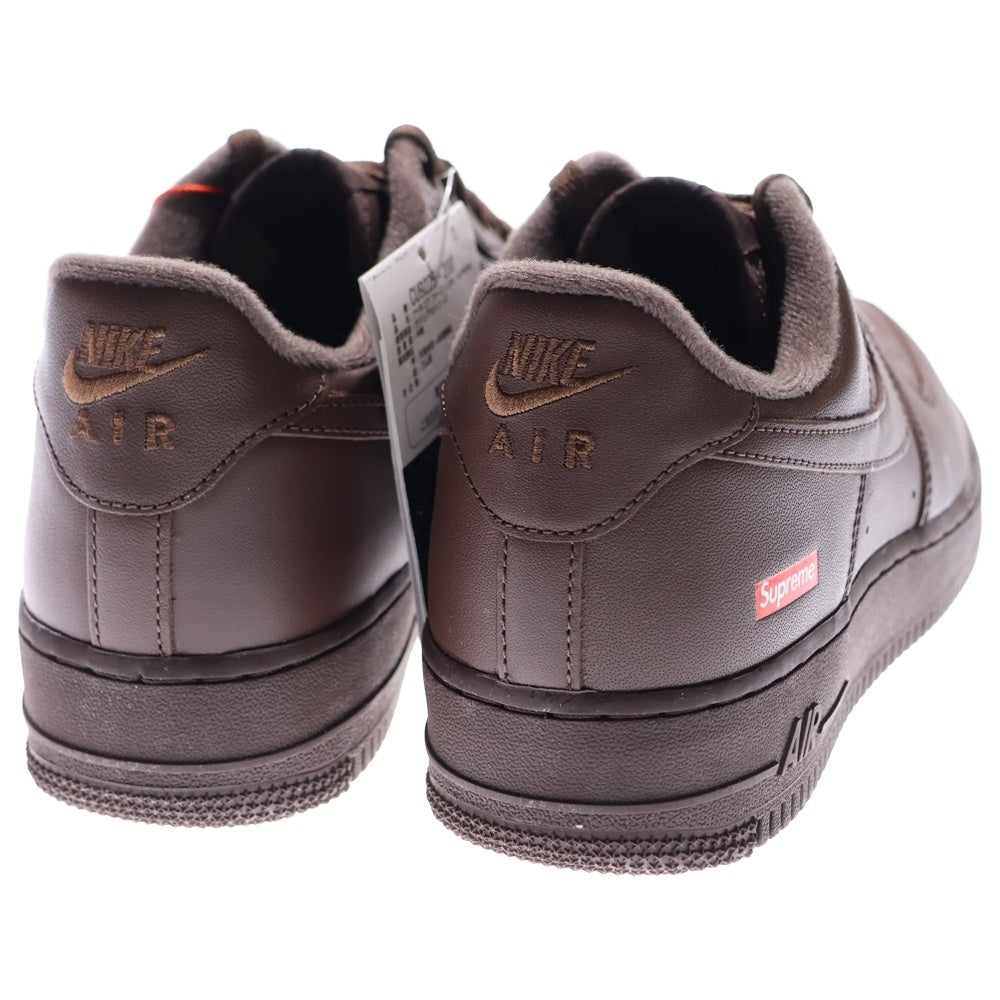 NIKE(ナイキ) ×SUPREME AIR FORCE 1 LOW BAROQUE BROWN CU9225-200 シュプリーム エアフォース1 ローカットスニーカー シューズ ブラウン US8/26.0cm