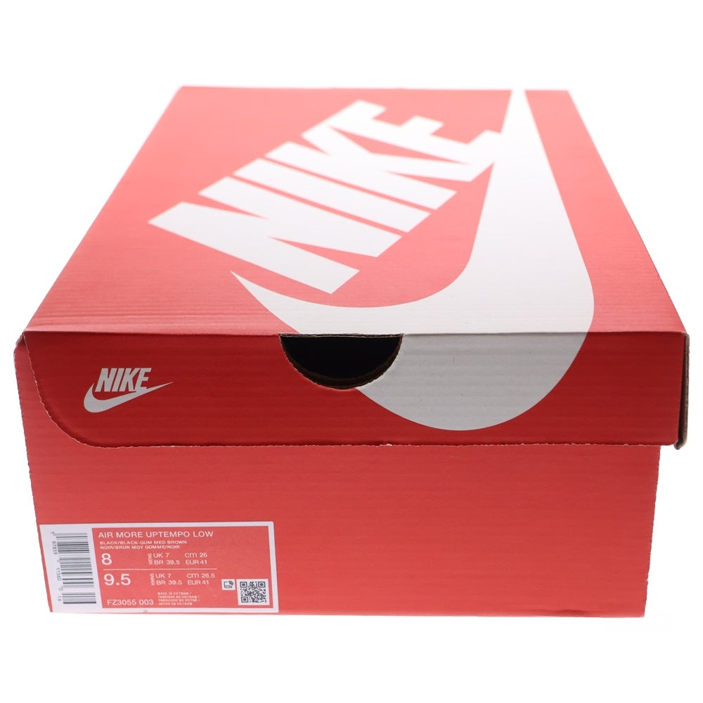 NIKE(ナイキ) AIRMORE UPTEMPO LOW FZ3055-003 エア モア アップテンポ ロー ローカットスニーカー US8/26.0cm ブラック