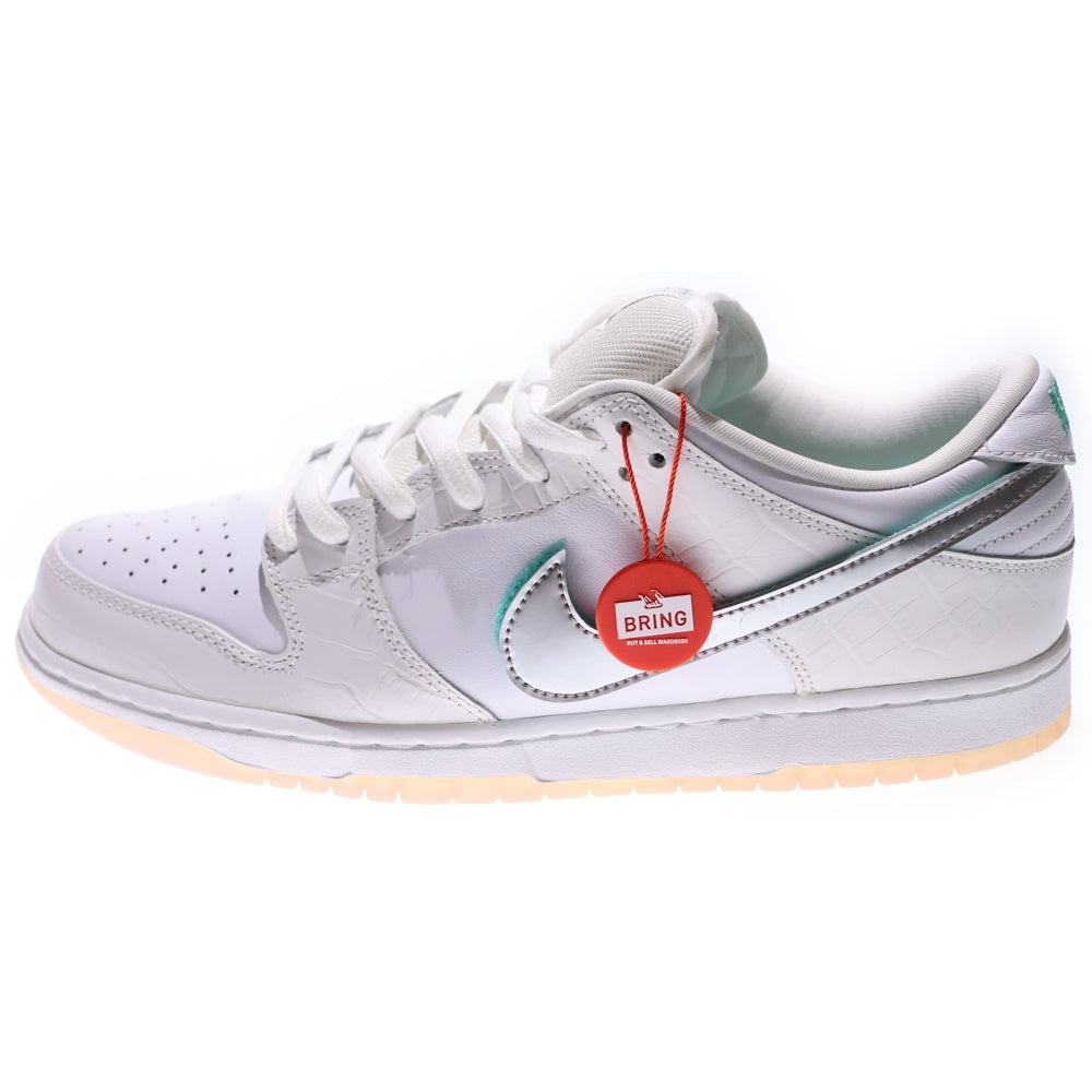 NIKE(ナイキ) ×DIAMOND SUPPLY DUNK LOW PRO OG QS BV1310-100 ダイヤモンドサプライ ダンク ローカットスニーカー ホワイト US11/29.0cm