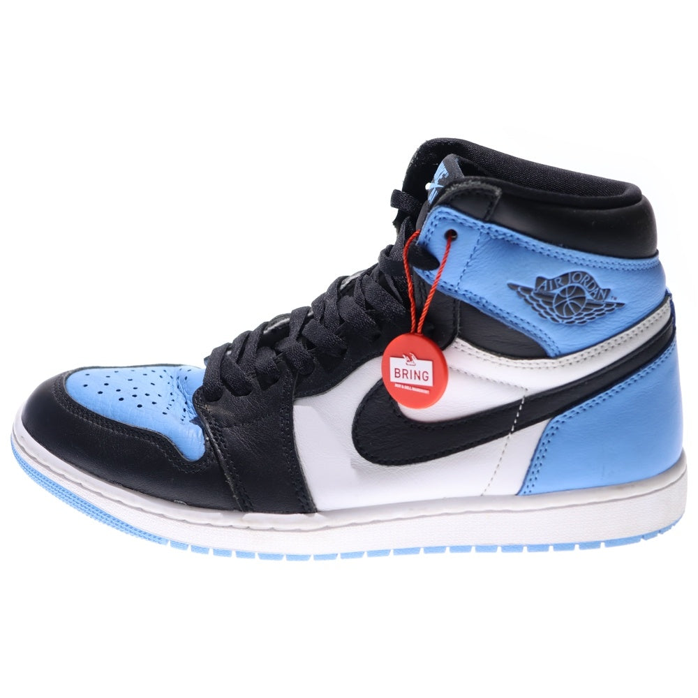 NIKE(ナイキ) AIR JORDAN 1 RETRO HI OG UNIVERSITY BLUE DZ5485-400 エアジョーダン1ハイOG ユニバーシティブルー ハイカットスニーカー US10/28.0cm ブルー/ホワイト