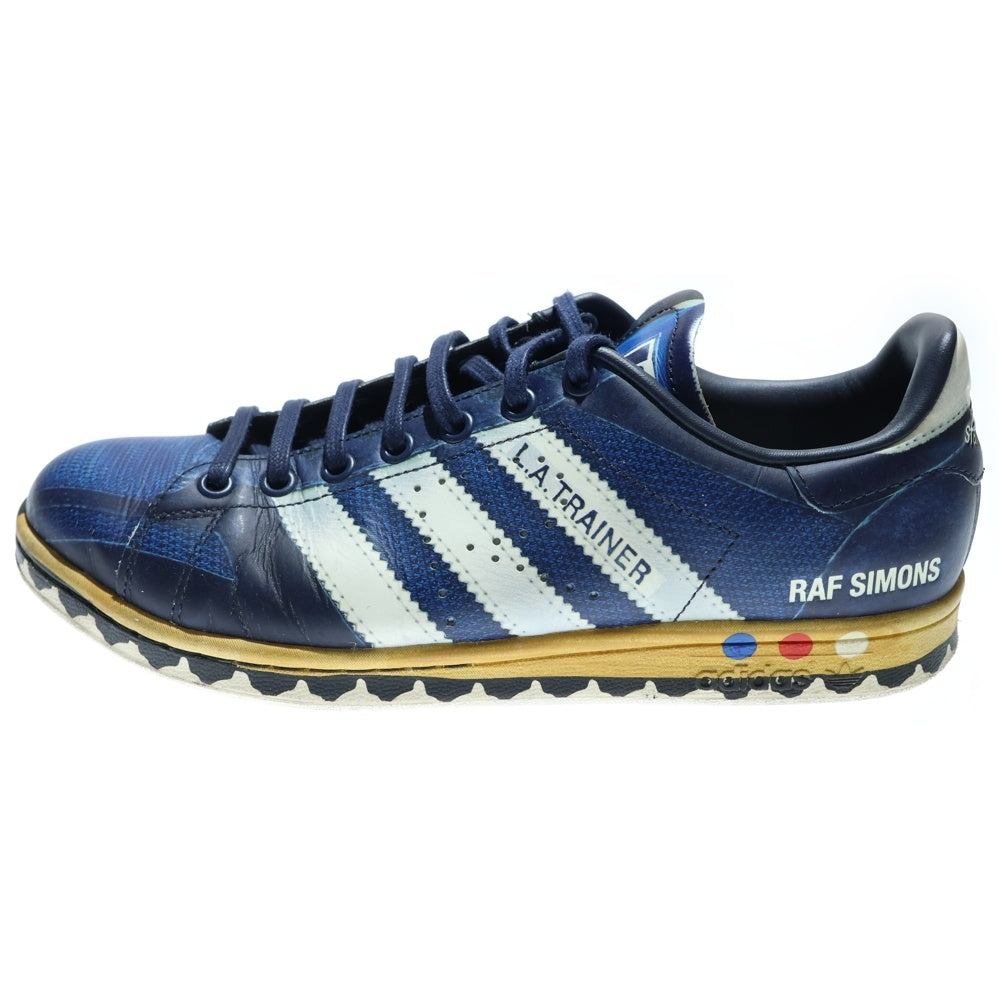 adidas(アディダス) ×Raf Simons Stan Smith LA EE7951 ラフ・シモンズ スタンスミス LAトレーナー ローカットスニーカー US9/27.0cm ブルー