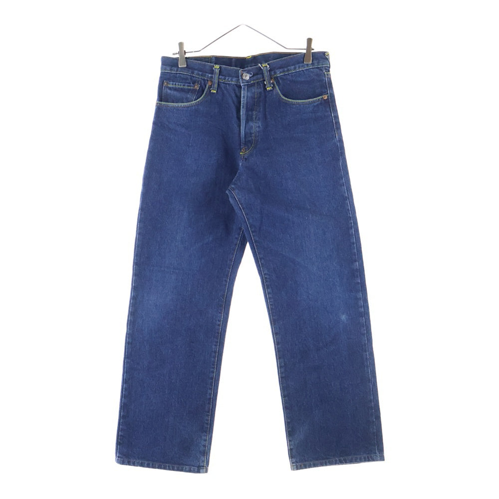 EVISU(エビス) ジップフライ シンチバッグ テーパードデニムパンツ ジーンズ インディゴ