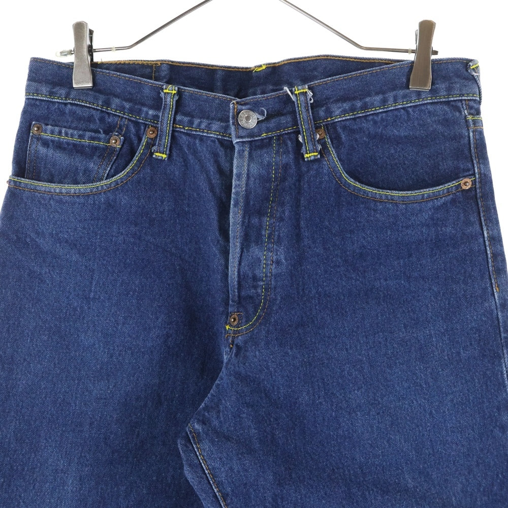 EVISU(エビス) ジップフライ シンチバッグ テーパードデニムパンツ ジーンズ インディゴ