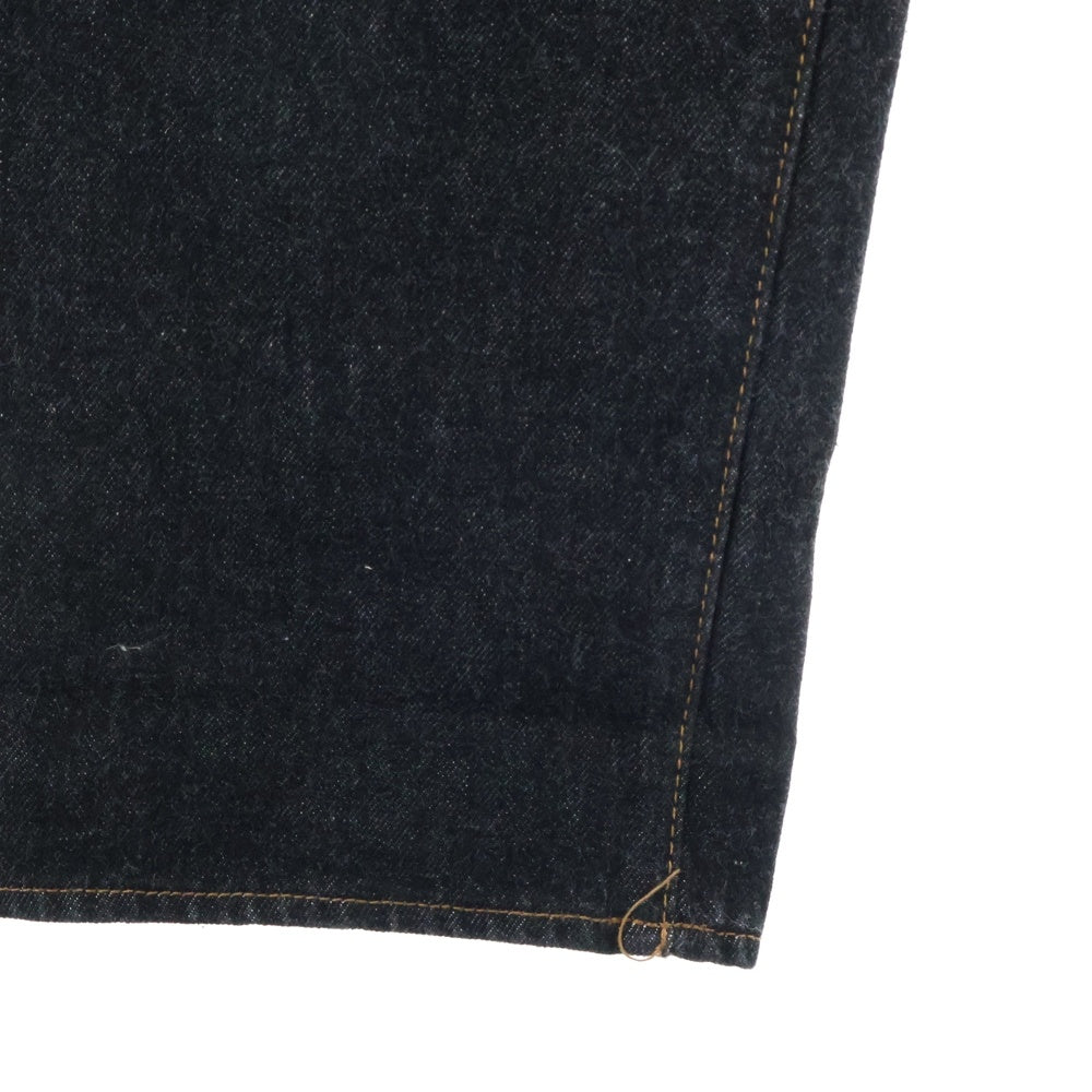 Calvin Klein(カルバンクライン) ウォッシュ加工 ストレートデニムパンツ ジーンズ ブラック 494003