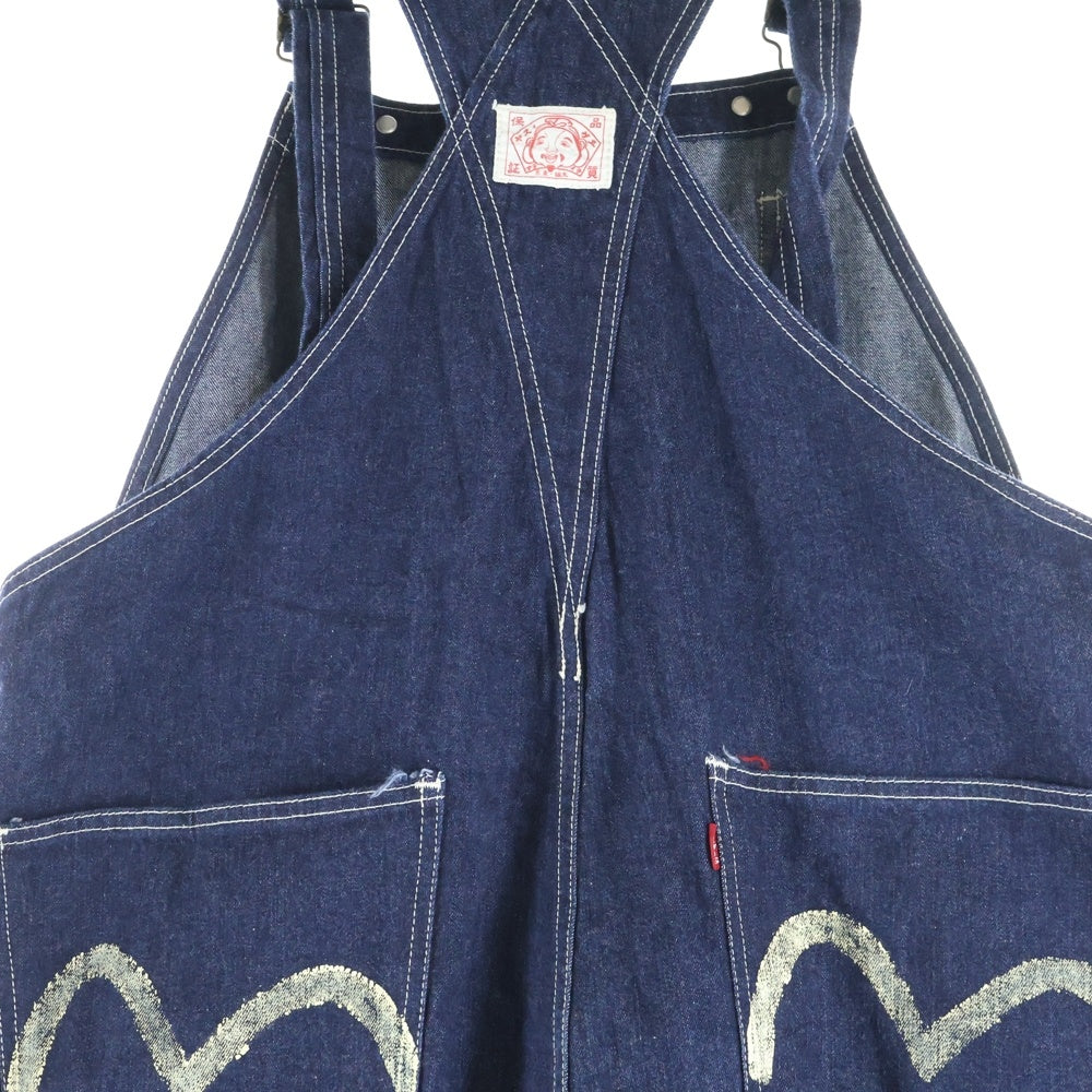 Levi's(リーバイス) × EVISU デニム オーバーオール インディゴ