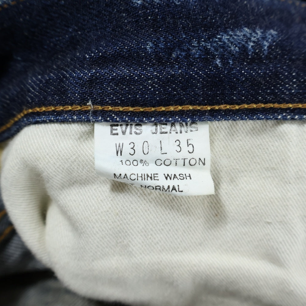 EVISU(エビス) 2501XX ボタンフライ カモメペイント デニムパンツ ジーンズ インディゴ