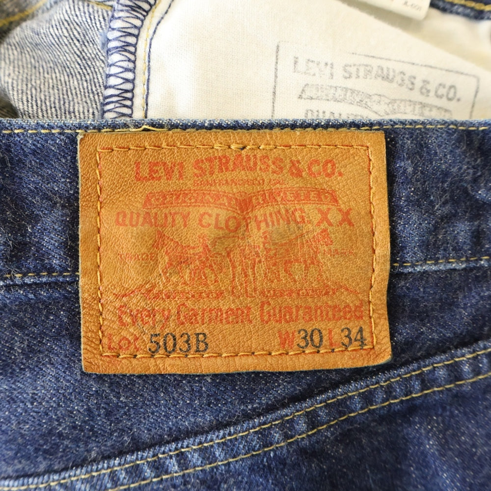 Levi's(リーバイス) 503BXX 日本製 J22刻印 BIG-E ボタンフライデニムパンツ インディゴ