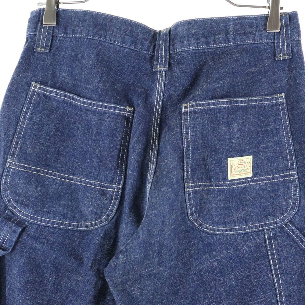 Levi's(リーバイス) ウォッシュ加工 デニムワークパンツ インディゴ