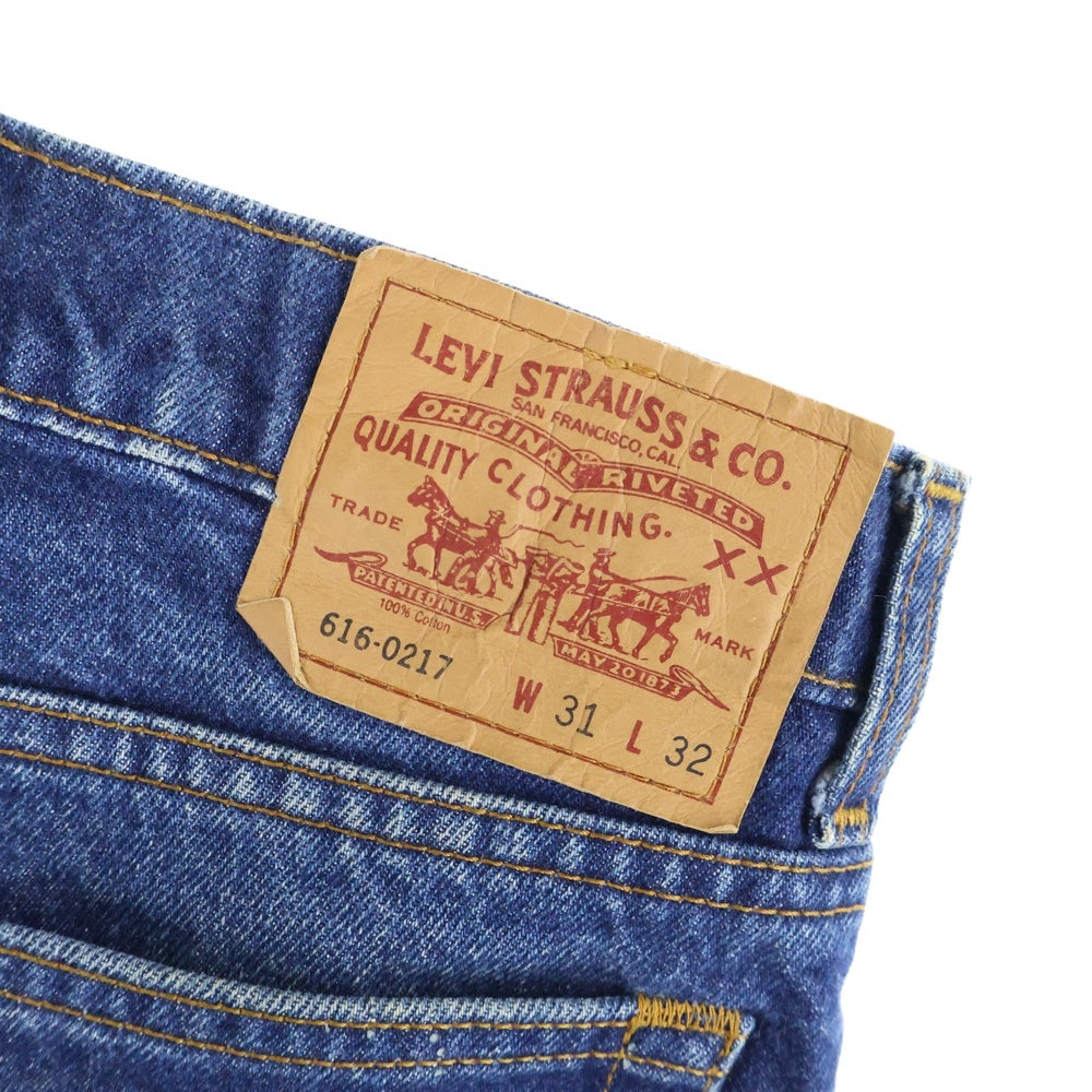 Levi's(リーバイス) ハイウエスト スリムデニムパンツ ジーンズ インディゴ 616-0217