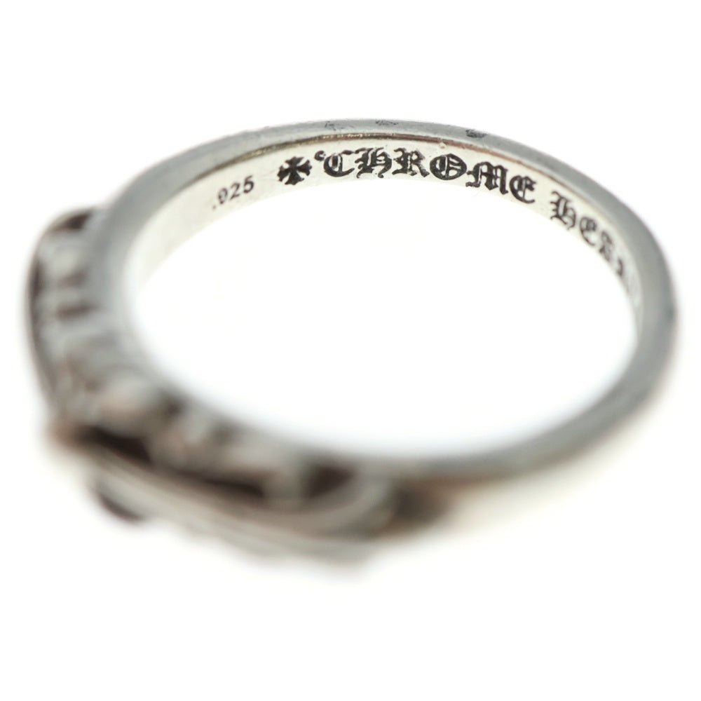 CHROME HEARTS(クロムハーツ) BABY CLASSIC ベイビークラシックフローラルクロスリング シルバー BCA338