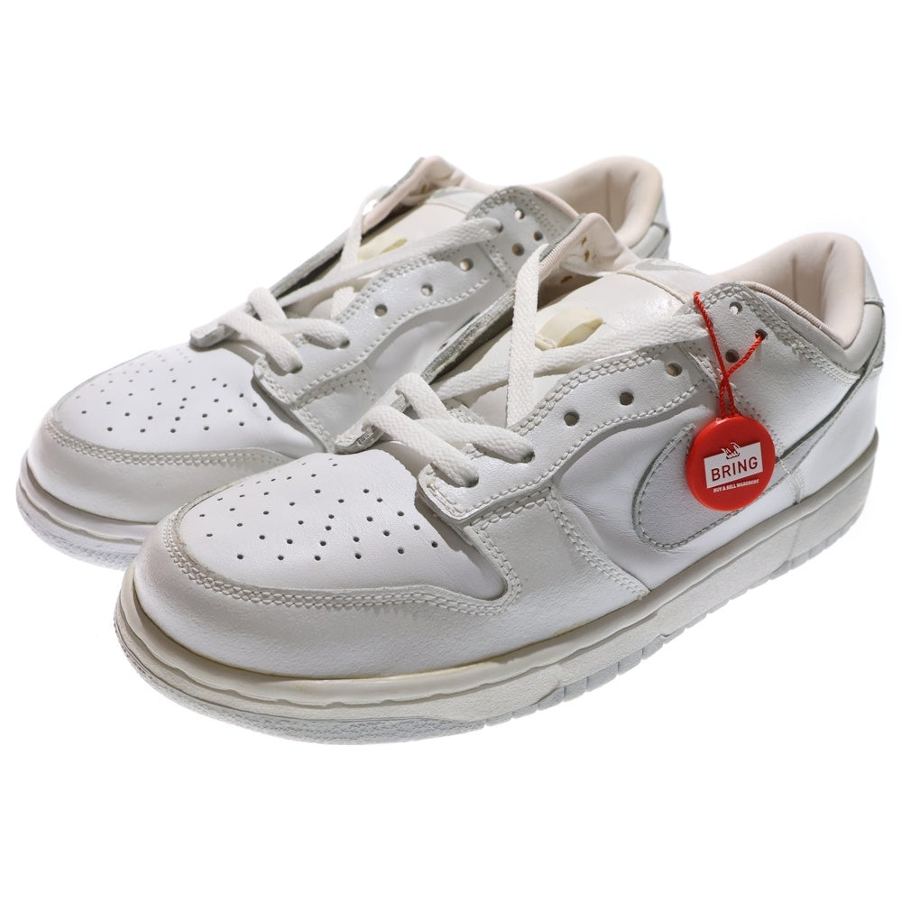 NIKE(ナイキ) 【観賞用2002年製】DUNK LOW PRO B 624044-101 ダンク プロ B ローカットスニーカー US10/28.0cm ホワイト