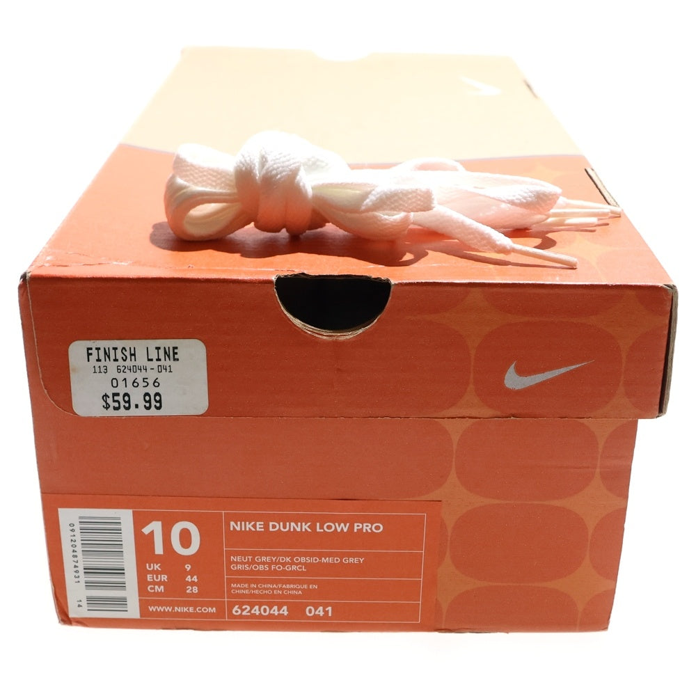 NIKE(ナイキ) 【観賞用2002年製】DUNK LOW PRO B 624044-041 ダンク プロ B ローカットスニーカー US10/28.0cm グレー