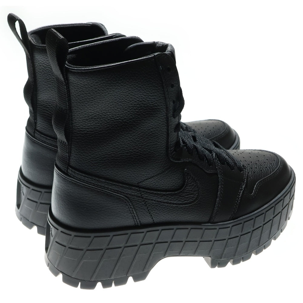 NIKE(ナイキ) WMNS AIR JORDAN 1 BROOKLYN FJ5737-001 ウィメンズ エアジョーダン 1 ハイカットブーツ ブルックリン US7.5/24.5cm ブラック レディース