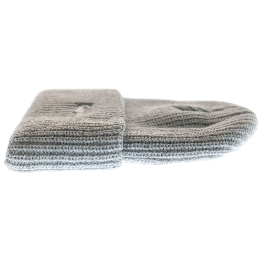 SUPREME(シュプリーム) 23AW Loose Gauge Beanie HEATHER GREY ロゴ刺繍 ルーズゲージ ニット ビーニー 帽子 グレー