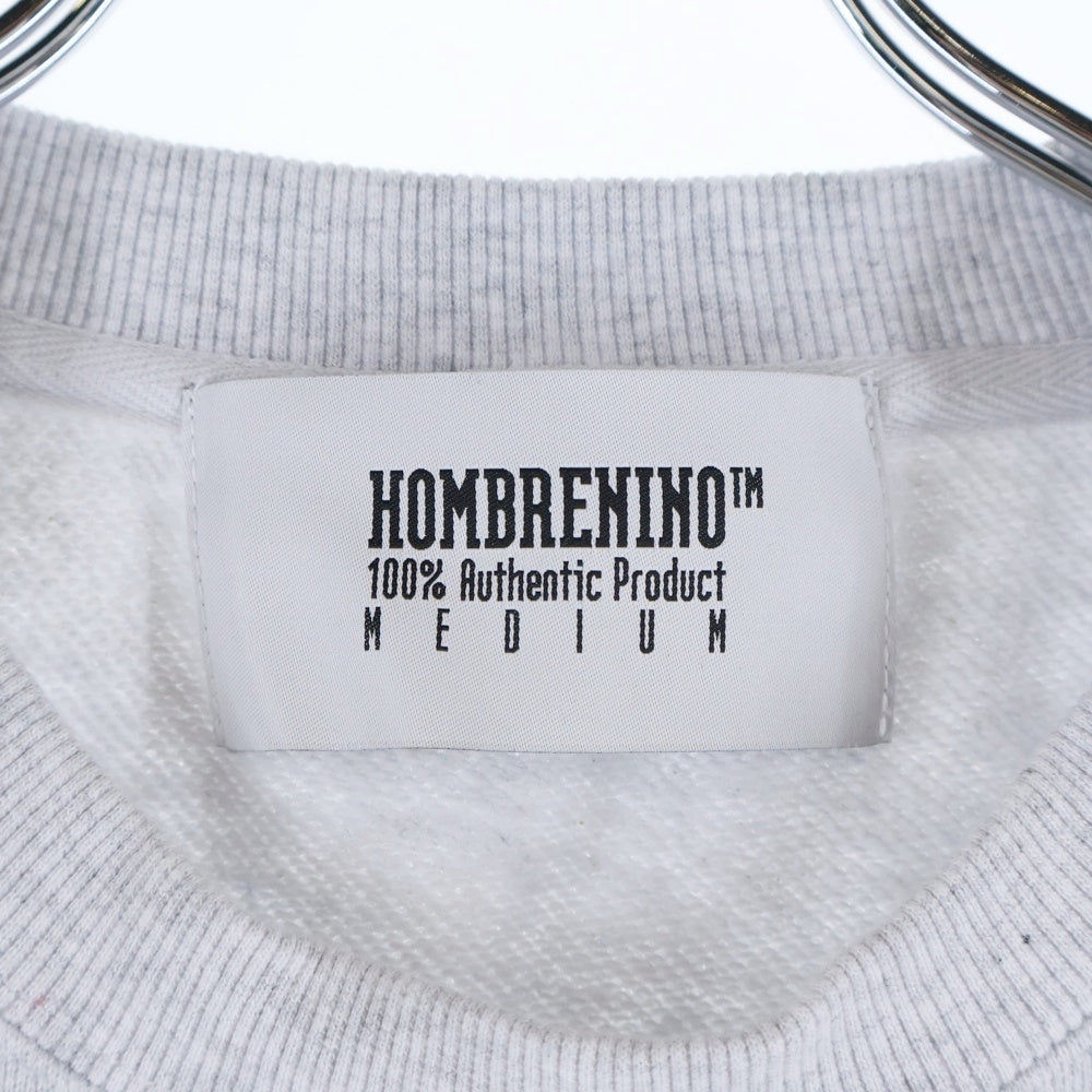 Hombre Nino(オンブレ ニーニョ) CREW NECK HN0242-CT0008 クルーネック トレーナー グレー